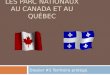 LES PARC NATIONAUX AU CANADA ET AU QUÉBEC Dossier #2 Territoire protégé