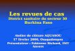 Les revues de cas District sanitaire du secteur 30 Burkina Faso Atelier de clôture AQUASOU 17 février 2006, Ouagadougou Présentateur : Fabienne Richard,