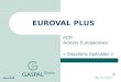 EUROVAL PLUS FCP Actions Européennes « Situations Spéciales » Mars 2008