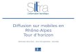 Diffusion sur mobiles en Rhône-Alpes Tour dhorizon Séminaire Sitra 2011 – 29 et 30 septembre - Grenoble