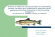 Effects of different mating designs on inbreeding, genetic variance and response to selection when applying individual selection in fish breeding programs