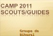 Groupe de Bihorel Théodore Monod. NOUS VOUS PARLERONS DE … 12/06/2010Camp Scout/Guide été 2010 - groupe de Biohrel - Le jumelage - Avec qui? - Projet
