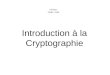 Introduction à la Cryptographie Infodays UHBC 2009