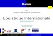 Master LEA Langues Etrangères Appliquées Logistique Internationale  Université de Nantes