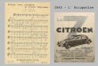 1943 – L' Occupation Pour me rendre à mon bureau, j'avais acheté une auto Une jolie traction avant qui filait comme le vent. C'était en Juillet 39, je