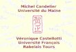 Michel Candelier Université du Maine Véronique Castellotti Université François Rabelais Tours