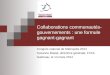 Collaborations communautés- gouvernements : une formule gagnant-gagnant Congrès national de Métropolis 2014 Suzanne Bossé, directrice générale, FCFA Gatineau,