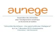 Association des Universités pour lenseignement numérique en Economie et Gestion "Universités Numériques - Une opportunité pour Madagascar" du 4 au 7 décembre