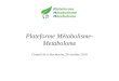 Plateforme Métabolisme- Metabolome Conseil de la Recherche, 28 octobre 2010