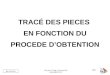 BE_UE2_F221 OR_BE_IUT GMP_TOULON VAR orquera@univ-tln.fr 1/50 TRAC‰ DES PIECES EN FONCTION DU PROCEDE DOBTENTION