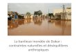 La banlieue inondée de Dakar : contraintes naturelles et déséquilibres anthropiques