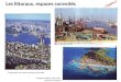 Les littoraux, espaces convoit©s Chapitre 5 Urbanisation de la baie de Sydney (Australie) Complexe h´telier   Bora Bora (Polyn©sie fran§aise)