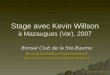 Bonsa¯ Club de la Ste-Baume Stage avec Kevin Willson   Mazaugues (Var), 2007 Bonsa¯ Club de la Ste-Baume bonsaiclubstebaume@