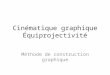 Cinématique graphique Équiprojectivité Méthode de construction graphique