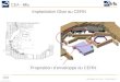 CEA - Irfu – Ph, H / X,X – 18 / 04 / 2012 – 1 CEA - Irfu Implantation Gbar au CERN Proposition denveloppe du CERN