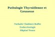 Pathologie Thyroïdienne et Grossesse Nathalie Chabbert-Buffet Endocrinologie Hôpital Tenon