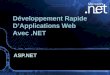 ASP.NET D©veloppement Rapide DApplications Web Avec.NET