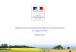 Déploiement du programme National de lalimentation en région PACA 2009-2012