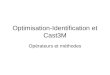 Optimisation-Identification et Cast3M Opérateurs et méthodes