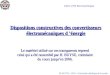 ELEC2753 - 2012 - Université catholique de Louvain Dispositions constructives des convertisseurs électromécaniques d énergie Le matériel utilisé sur ces