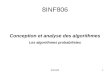 8INF8061 Conception et analyse des algorithmes Les algorithmes probabilistes