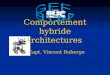 Comportement hybride Architectures Capt. Vincent Roberge