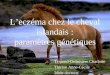 Leczéma chez le cheval islandais : paramètres génétiques Terpend-Ordassière Charlotte Thirion Anne-Cécile 2ème doctorat