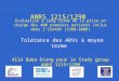 ANRS 1215/1290 Evaluation à long terme de la prise en charge des 400 premiers patients inclus dans lISAARV (1998–2008) Tolérance des ARVs à moyen terme