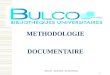 BULCO - 2013/2014 - M1 MUTUDIL 1 METHODOLOGIE DOCUMENTAIRE