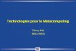 Technologies pour le Metacomputing Thierry Priol IRISA/INRIA