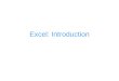 Excel: Introduction. Plan 1. Quest-ce quun tableur 2. Principaux tableurs 3. Présentation de linterface Excel 4. La cellule –1. Définition –2. Coordonnées