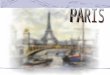 Sommaire TEXTE PHOTOS TEST PARIS Paris est né dun petit village des pêcheurs situé sur une île au milieu du fleuve. Cette île est nommée la Cité ce