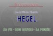183114 novembre. Mort de Hegel à Berlin 177027 août. Naissance de Hegel à Stuttgart 1788-Études au Stift de Tübingen 1793en compagnie de Hölderlin, Schiller