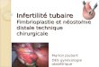Infertilité tubaire Fimbrioplastie et néostomie distale technique chirurgicale Marion Joubert DES gynécologie obstétrique