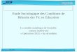 1 SIF 2005 Etude Sociologique des Conditions de Réussite des Tic en Education Le cartable numérique de Grenoble comme modèle des « Opérations TICE » du