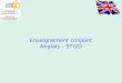 Enseignement conjoint Anglais – STI2D. 2 I Travail collaboratif entre disciplines