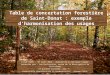 Table de concertation forestière de Saint-Donat : exemple d’harmonisation des usages Forum CRRNT : 30 avril 2014 - Auberge de la Montagne Coupée Présentée