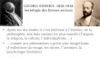 GEORG SIMMEL 1858-1918 Sociologie des formes sociaux • Après ses des études il s’est intéressé à l’histoire, de la philosophie, aux faits sociaux les plus