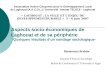 Aspects socio-économiques de Laghouat et de sa périphérie -Quelques résultats d’un sondage sociologique- Benmoussa Brahim Docteur d’Etat en Sociologie