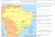 A la découverte du Brésil Voici une carte du Brésil qui va te servir pour toutes les activités suivantes. Observe-la attentivement puis réponds aux questions