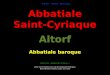 Alsace, Altorf, Eglise abbatiale Saint-Cyriaque