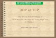 16.08.141 UDP et TCP Maîtrise Informatique Université de Pau et des Pays de l ’Adour Jean-Michel Bruel