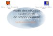 Audit des réseaux techniques de stationnement Soutenance de stage Tutrice : Marie-Bernadette PIELTuteur entreprise : Didier GREE