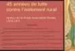 45 années de lutte contre l’isolement rural Aperçu de la Poste Automobile Rurale 1926-1971 Bibliographie La poste automobile rurale en France (1926-1971)