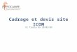 Cadrage et devis site ICOM V2 finale du 20/03/09