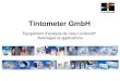 Tintometer GmbH Equipement d’analyse de l’eau Lovibond ®: Avantages et applications