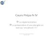 Cours Prépa N IV La réglementation La préparation d’une plongée en tant qu ’encadrant !!!! S.Ichac/ MF1 20209/ Reglementation N4/ Fevr 2013