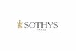  La Référence Beauté en Institut Depuis plus de 60 ans, le succès de la société Sothys dans l’univers du luxe repose sur la fidélité à des valeurs qui