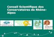 Conseil Scientifique des Conservatoires de Rhône-Alpes