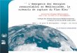 ‘’ L’émergence des énergies renouvelables en Méditerranée, le scénario de rupture du Plan Bleu’’ Colloque des XIièmes Rencontres Méditerranéennes – La